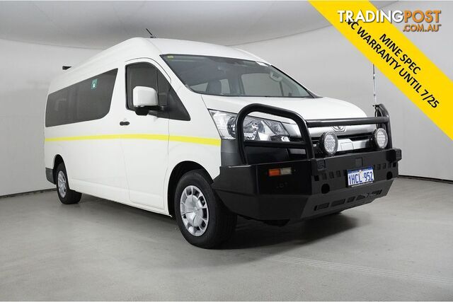 2020 TOYOTA HIACE COMMUTER (12 SEATS) GDH322R BUS