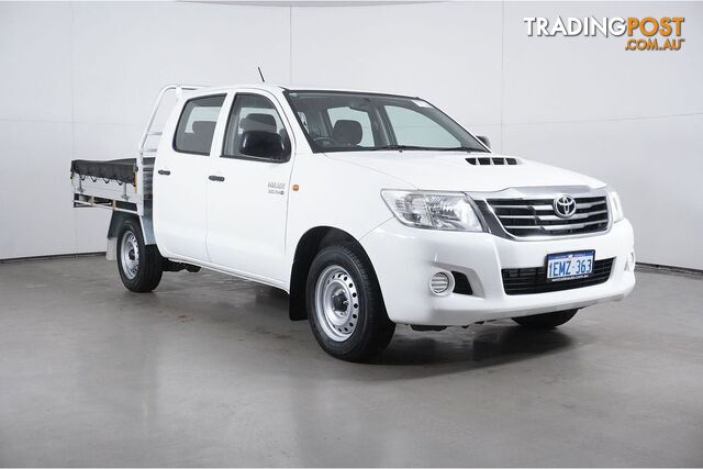 2014 TOYOTA HILUX SR KUN16R MY12 DUAL CAB PICK-UP