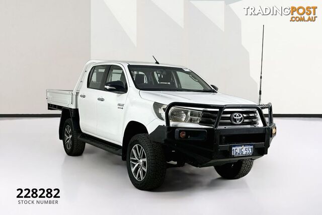2017 TOYOTA HILUX SR (4X4) GUN126R MY17 DUAL C/CHAS