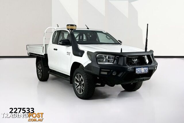 2019 TOYOTA HILUX SR (4X4) GUN126R MY19 X CAB C/CHAS