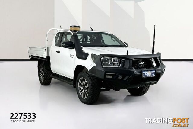 2019 TOYOTA HILUX SR (4X4) GUN126R X CAB C/CHAS