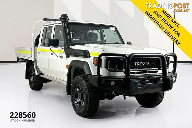 2025 TOYOTA LANDCRUISER LC79 GXL DIFF LOCKS GDJL79R DOUBLE C/CHAS