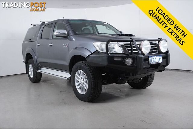 2013 TOYOTA HILUX SR5 (4X4) KUN26R MY12 DUAL CAB PICK-UP