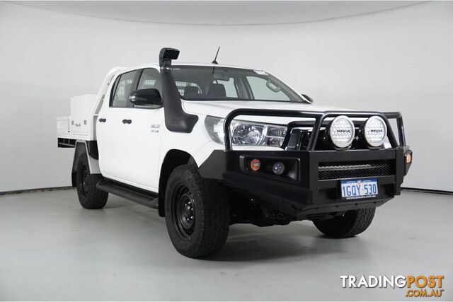 2018 TOYOTA HILUX SR (4X4) GUN126R MY19 DOUBLE CAB CHASSIS