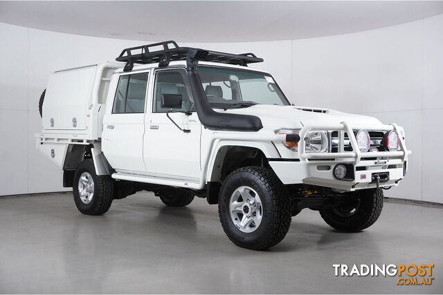 2021 TOYOTA LANDCRUISER GXL VDJ79R DOUBLE CAB CHASSIS