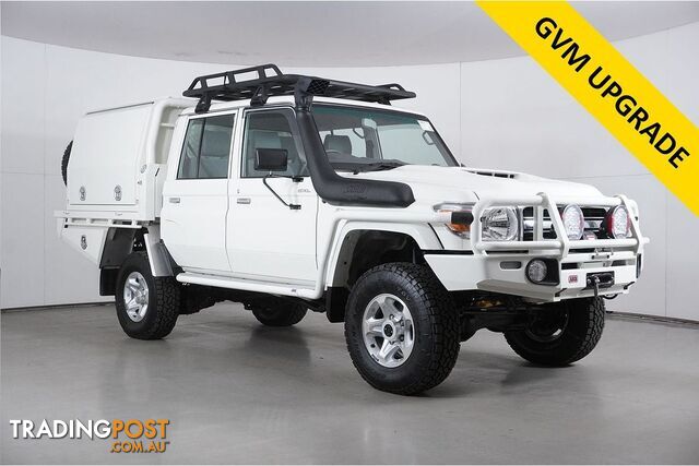 2021 TOYOTA LANDCRUISER GXL VDJ79R DOUBLE CAB CHASSIS