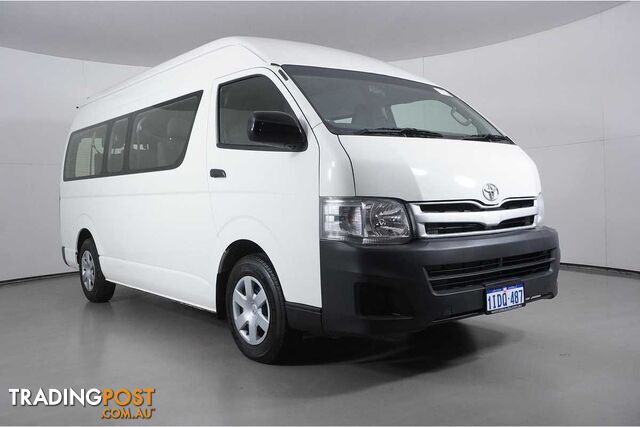 2012 TOYOTA HIACE COMMUTER KDH223R MY11 UPGRADE BUS