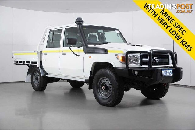 2021 TOYOTA LANDCRUISER WORKMATE VDJ79R DOUBLE CAB CHASSIS