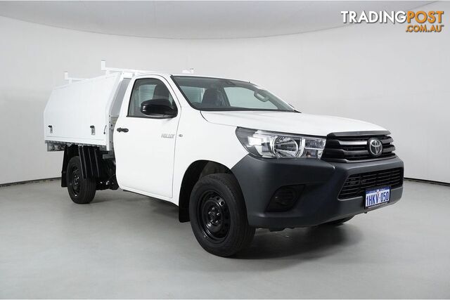 2021 TOYOTA HILUX WORKMATE (4X2) TGN121R CAB CHASSIS