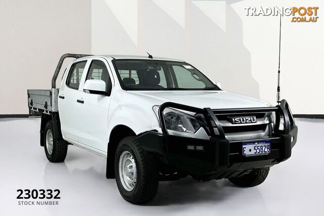 2019 ISUZU D-MAX SX (4X4) TF MY19 CREW C/CHAS