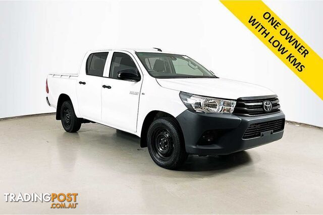 2020 TOYOTA HILUX WORKMATE TGN121R MY19 UPGRADE DOUBLE CAB PICK UP