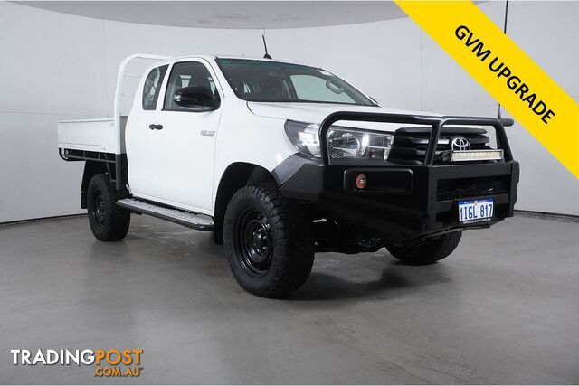 2019 TOYOTA HILUX WORKMATE (4X4) GUN125R MY19 X CAB CAB CHASSIS