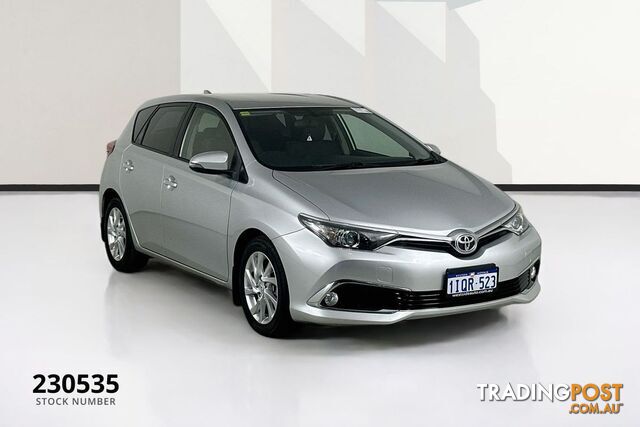 2018 TOYOTA COROLLA ASCENT SPORT ZRE182R MY17 5D HATCHBACK