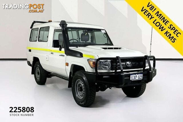 2022 TOYOTA LANDCRUISER LC78 WORKMATE (2 SEATS) VDJL78R TROOPCARRIER