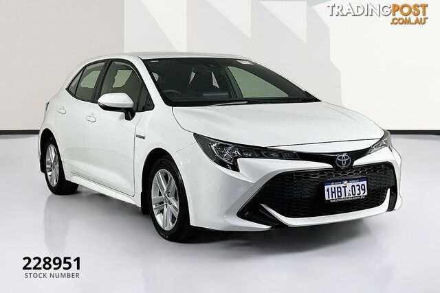 2020 TOYOTA COROLLA ASCENT SPORT HYBRID ZWE211R 5D HATCHBACK