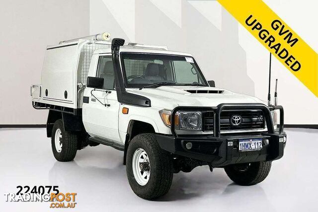 2019 TOYOTA LANDCRUISER WORKMATE (4X4) VDJ79R MY18 C/CHAS