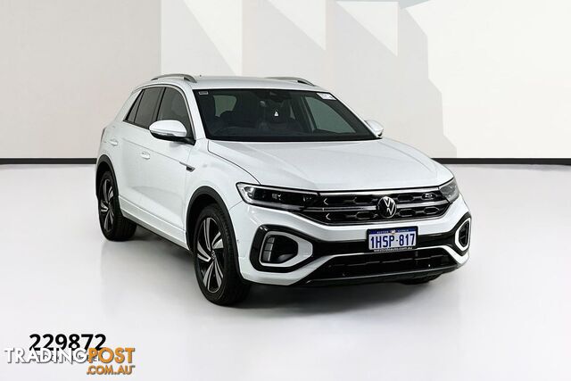 2022 VOLKSWAGEN T-ROC 140TSI R-LINE D1 MY23 4D WAGON