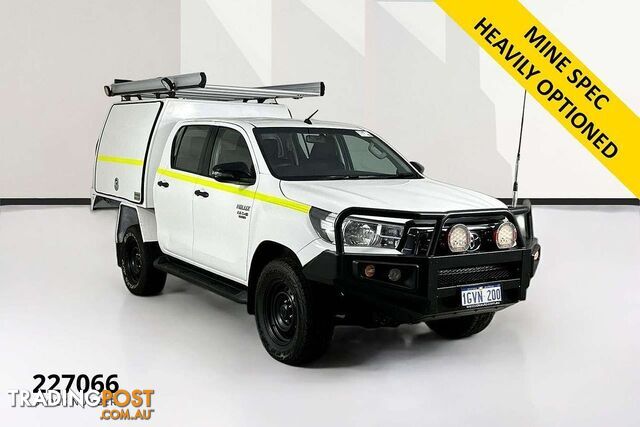 2019 TOYOTA HILUX SR (4X4) GUN126R MY19 DOUBLE C/CHAS