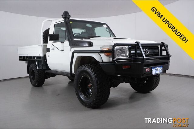 2014 TOYOTA LANDCRUISER WORKMATE (4X4) VDJ79R MY12 UPDATE CAB CHASSIS