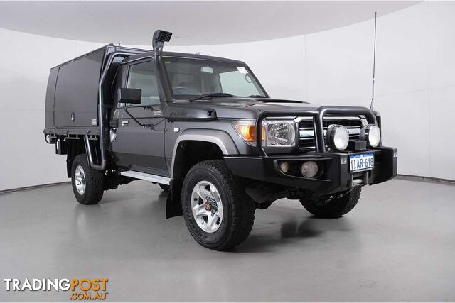 2015 TOYOTA LANDCRUISER GXL (4X4) VDJ79R MY12 UPDATE CAB CHASSIS