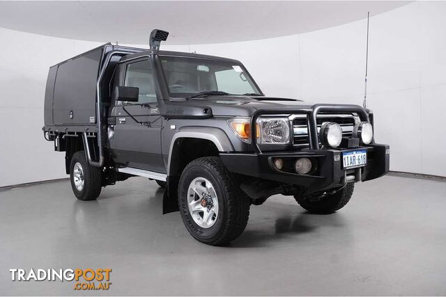 2015 TOYOTA LANDCRUISER GXL (4X4) VDJ79R MY12 UPDATE CAB CHASSIS