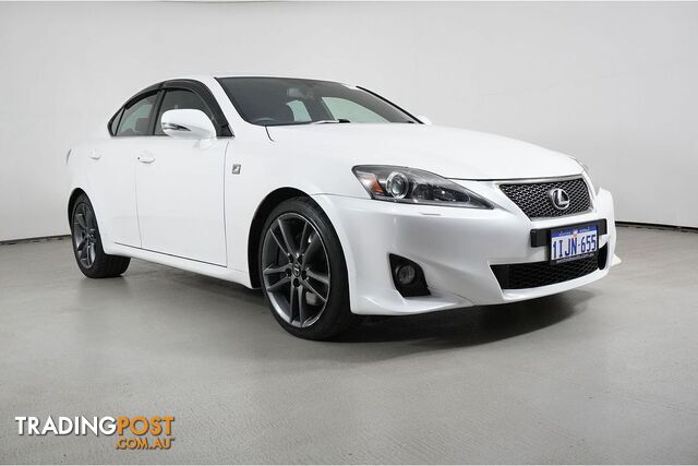 2011 LEXUS IS350 F SPORT GSE21R SEDAN