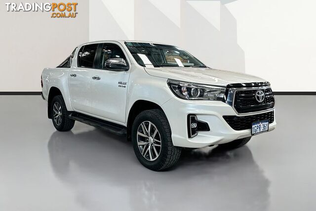 2018 TOYOTA HILUX SR5 (4X4) GUN126R MY17 DUAL CAB UTILITY