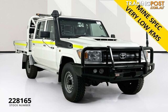2022 TOYOTA LANDCRUISER WORKMATE VDJ79R DOUBLE C/CHAS