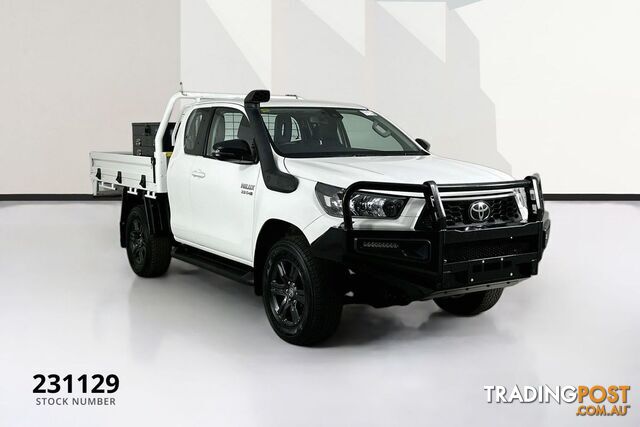 2024 TOYOTA HILUX SR (4X4) GUN126R RC X CAB C/CHAS