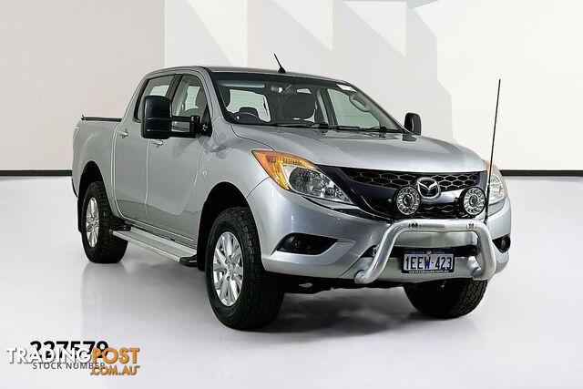 2013 MAZDA BT-50 XTR (4X4) MY13 DUAL CAB UTILITY