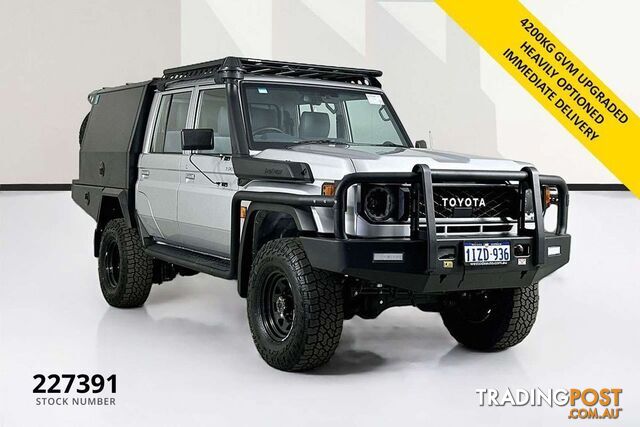 2025 TOYOTA LANDCRUISER LC79 GXL DIFF LOCKS GDJL79R DOUBLE C/CHAS