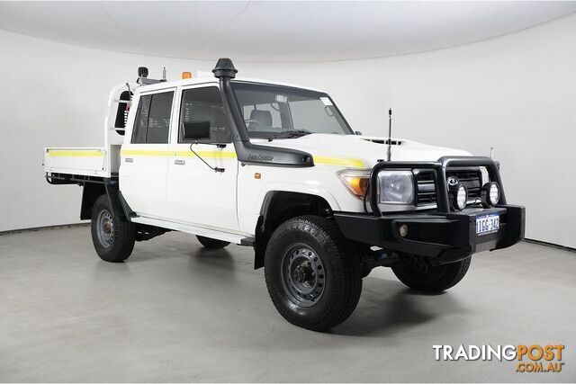 2020 TOYOTA LANDCRUISER WORKMATE VDJ79R DOUBLE CAB CHASSIS