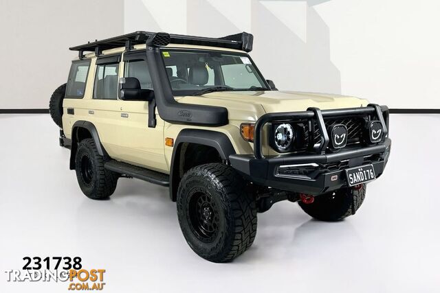 2025 TOYOTA LANDCRUISER LC76 GXL DIFF LOCKS GDJL76R 4D WAGON