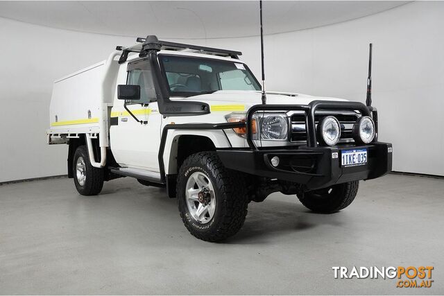 2018 TOYOTA LANDCRUISER GXL (4X4) VDJ79R CAB CHASSIS