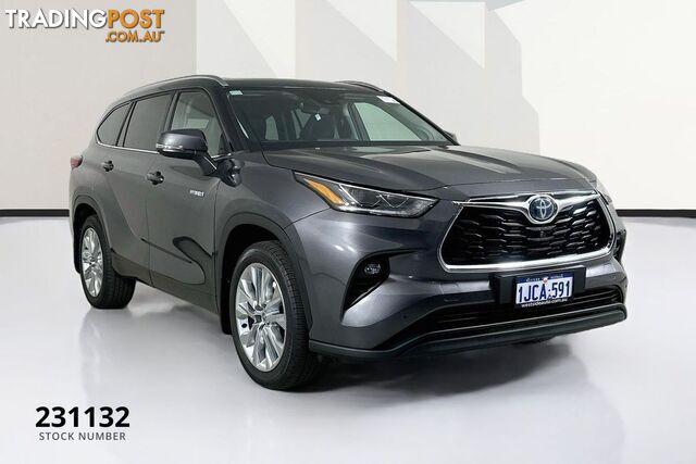 2022 TOYOTA KLUGER GRANDE HYBRID AWD AXUH78R 5D WAGON