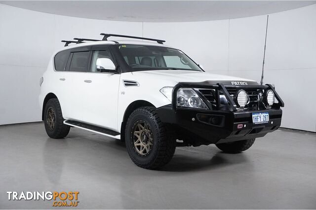 2019 NISSAN PATROL TI (4X4) Y62 SERIES 4 MY18 WAGON