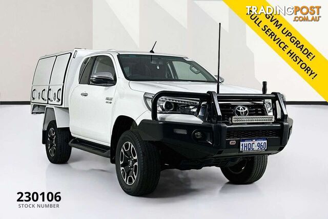 2019 TOYOTA HILUX SR5 (4X4) GUN126R MY19 UPGRADE X CAB P/UP