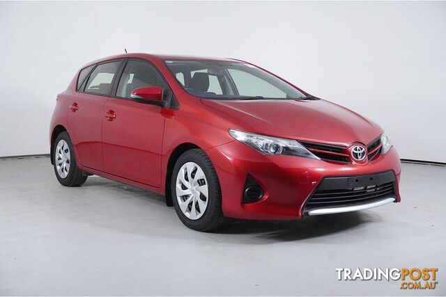 2013 TOYOTA COROLLA ASCENT ZRE182R HATCHBACK