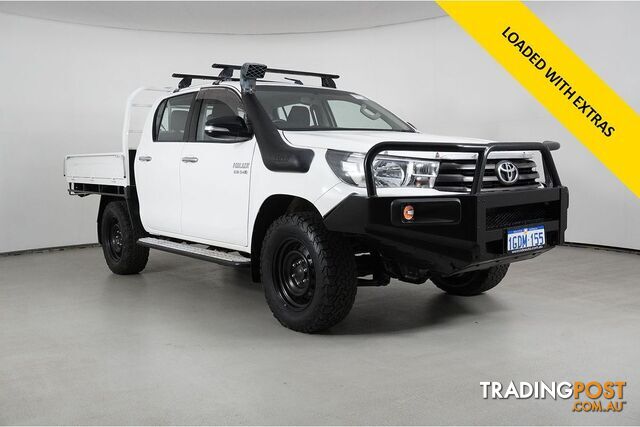 2016 TOYOTA HILUX SR (4X4) GUN126R DUAL CAB CHASSIS