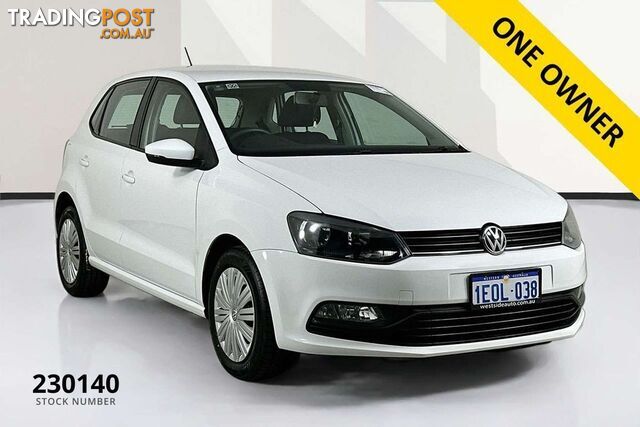 2014 VOLKSWAGEN POLO 66 TSI TRENDLINE 6R MY15 5D HATCHBACK
