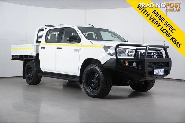 2019 TOYOTA HILUX SR (4X4) GUN126R MY19 DOUBLE CAB CHASSIS