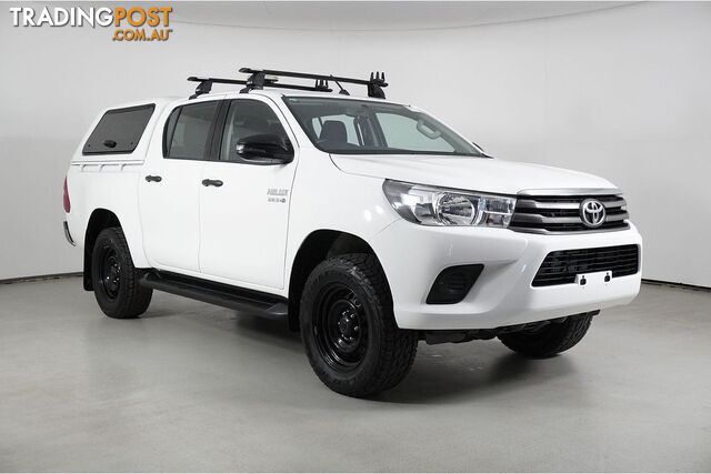 2017 TOYOTA HILUX SR (4X4) GUN126R DUAL CAB UTILITY