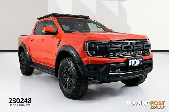 2022 FORD RANGER RAPTOR 3.0 (4X4) PY MY22 DOUBLE CAB P/UP