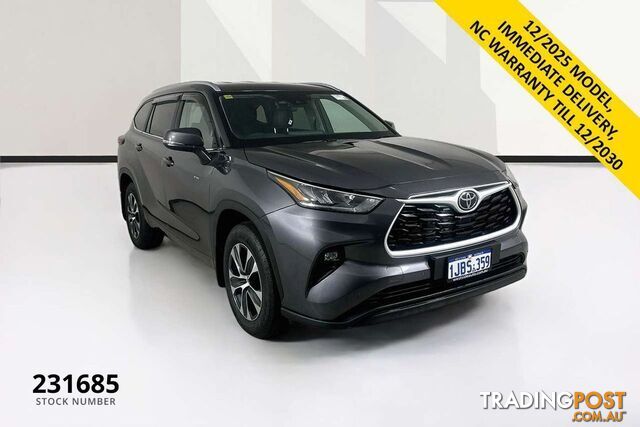 2025 TOYOTA KLUGER GXL HYBRID AWD AXUH78R 5D WAGON