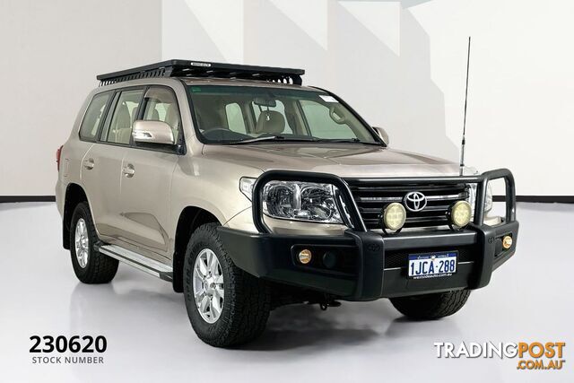 2012 TOYOTA LANDCRUISER GXL (4X4) VDJ200R MY12 4D WAGON