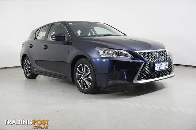 2018 LEXUS CT SPORTS LUXURY ZWA10R MY17 FACELIFT HATCHBACK