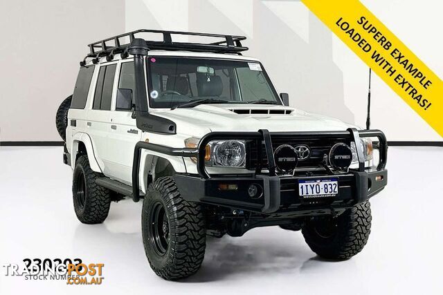 2019 TOYOTA LANDCRUISER WORKMATE (4X4) VDJ76R MY18 4D WAGON