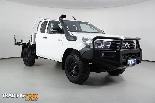 2019 TOYOTA HILUX WORKMATE (4X4) GUN125R MY19 X CAB CAB CHASSIS