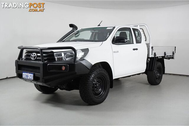 2019 TOYOTA HILUX WORKMATE (4X4) GUN125R MY19 X CAB CAB CHASSIS