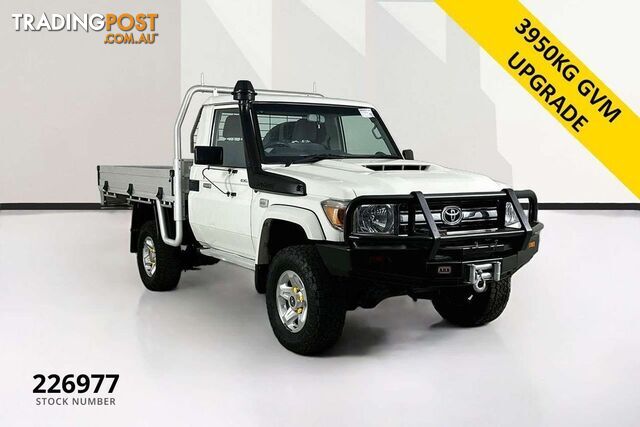 2018 TOYOTA LANDCRUISER GXL (4X4) VDJ79R C/CHAS